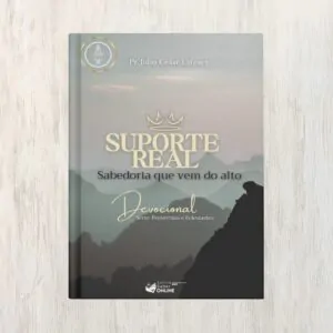 Capa do livro Suporte Real Devocional Provérbios e Eclesiastes, de Julio Esteves | Editora Saber Online